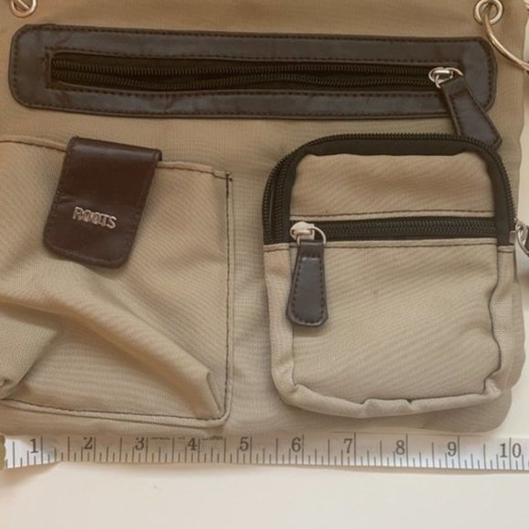 Roots Canada Beige Cross Body Bag - Picture 3 of 4